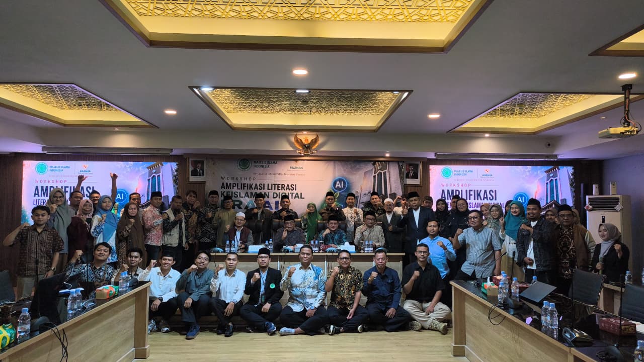 MUI Kota Depok Ikuti Workshop Literasi Keislaman Digital Di Era AI
