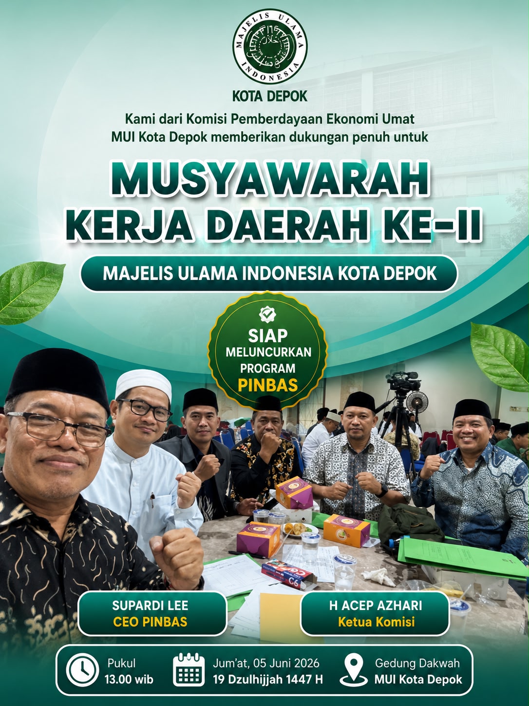 PINBAS Upaya MUI Depok Bangun Kemandirian Ekonomi Umat