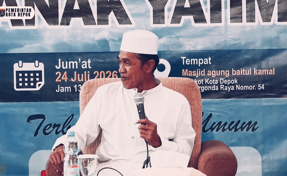 Momen Peringatan Hari Besar Islam di Depok: K.H. Abu Bakar Madris Tekankan Pentingnya Keharmonisan dan Kerukunan Keluarga