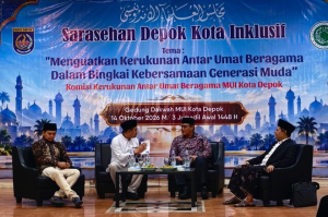 Sarasehan Depok Kota Inklusif, Perkuat Kerukunan Umat Beragama dengan Melibatkan Generasi Muda